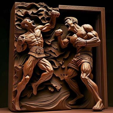 3D модель Short and To the Punch Roaring Freezing Punch Buoysel V (STL)